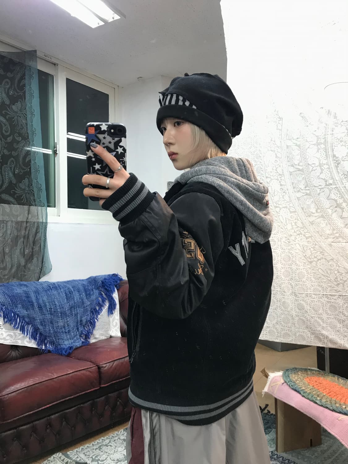 후부 골덴 바시티자켓 상품이미지2