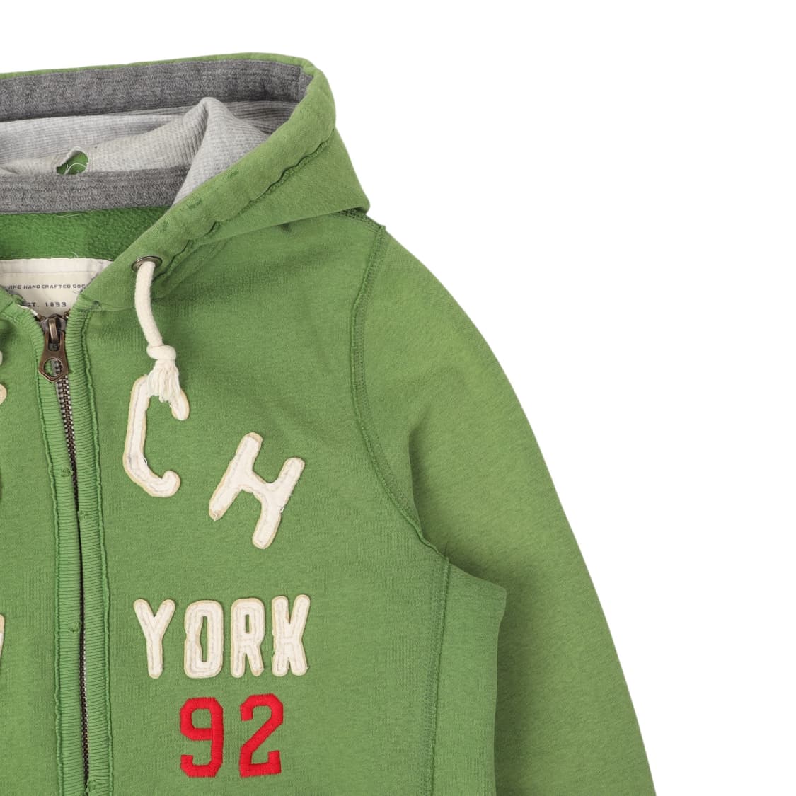 아베크롬비 피치 그린 후드집업 상품이미지3