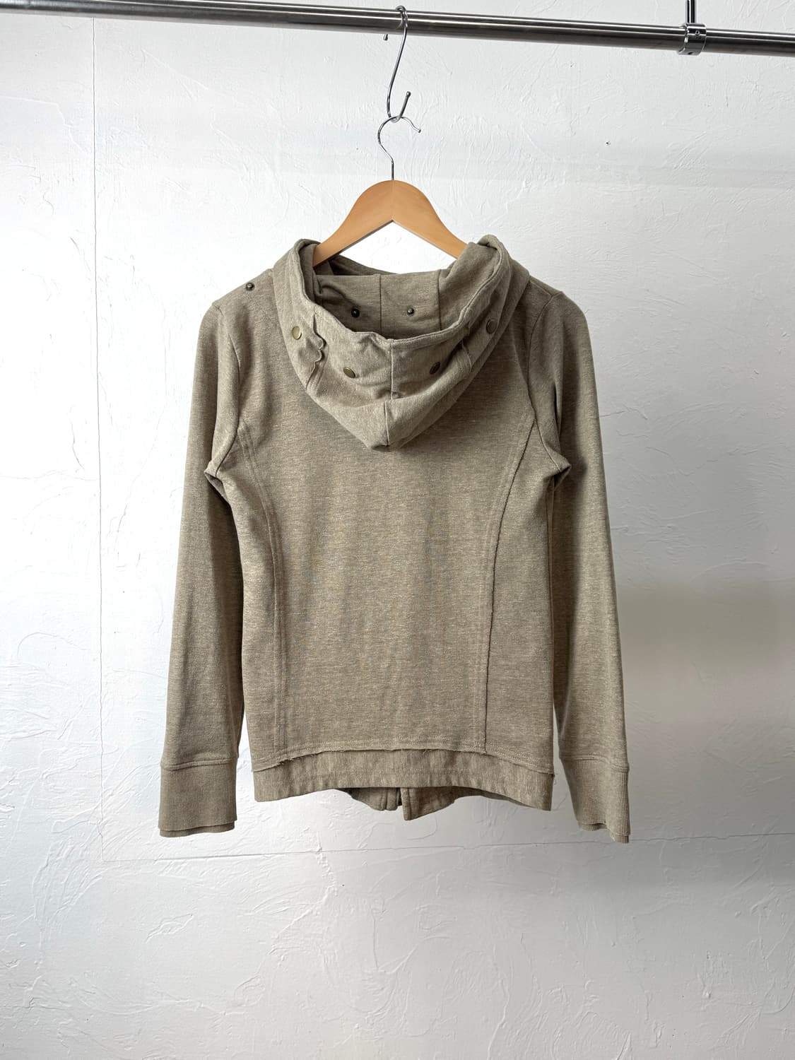 Bernings Sho 투웨이 사선 후드 집업 상품이미지7