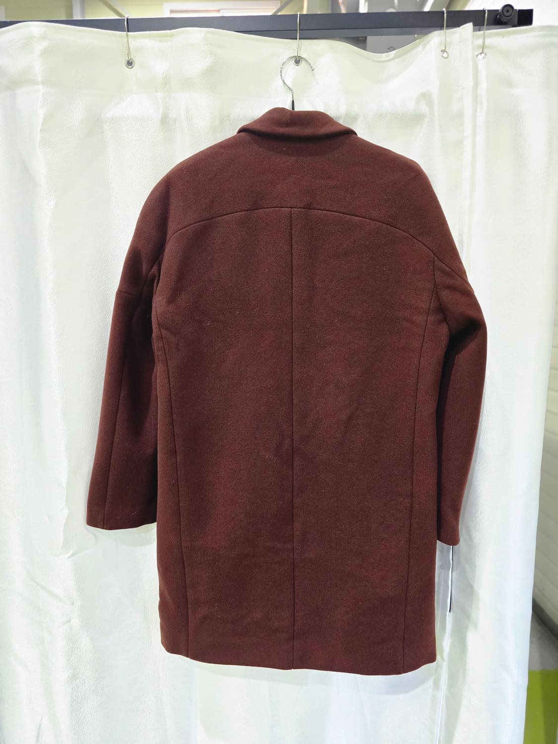 지오 송지오 울 90% 고급 퀼팅 코트 100 상품이미지4