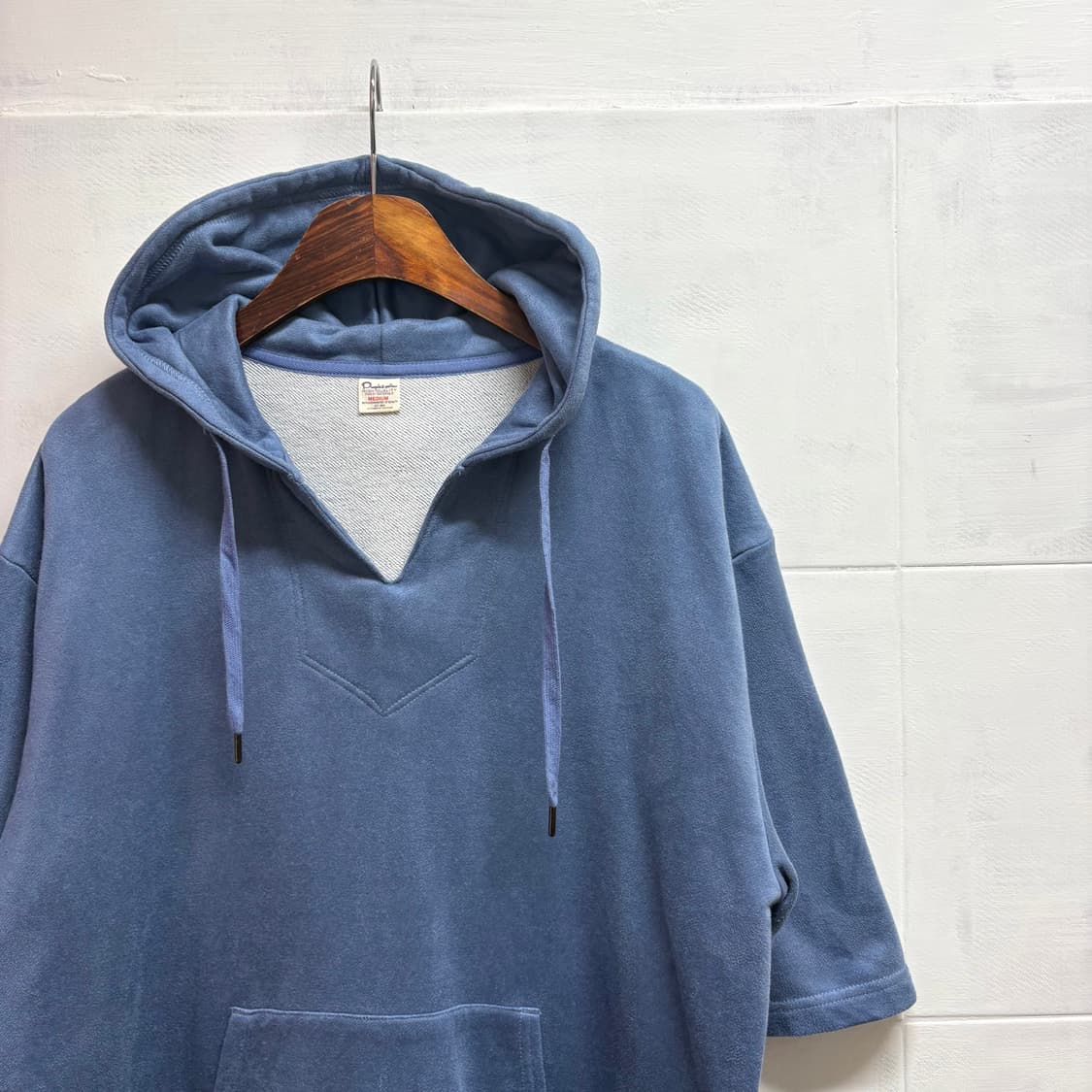 purple & yellow 하프 후드 티 JPN 상품이미지3