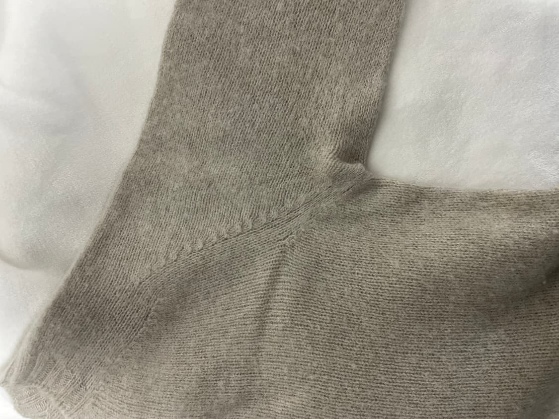 할리오브스코틀랜드 쉐기독 니트 오트밀크 L 상품이미지7