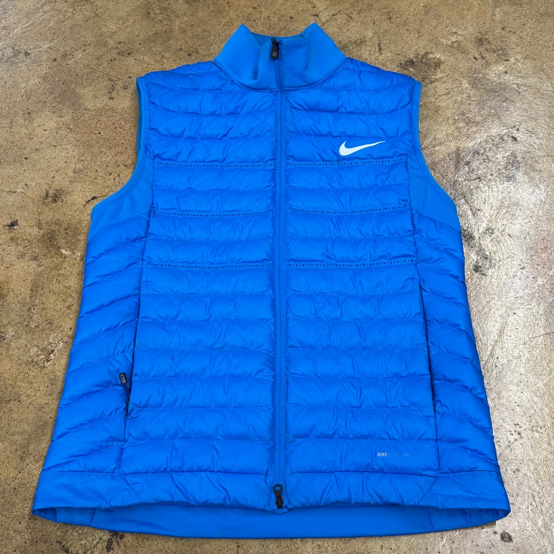 [정품/95,m] 나이키 골프 블루 패딩 조끼 b16 상품이미지2