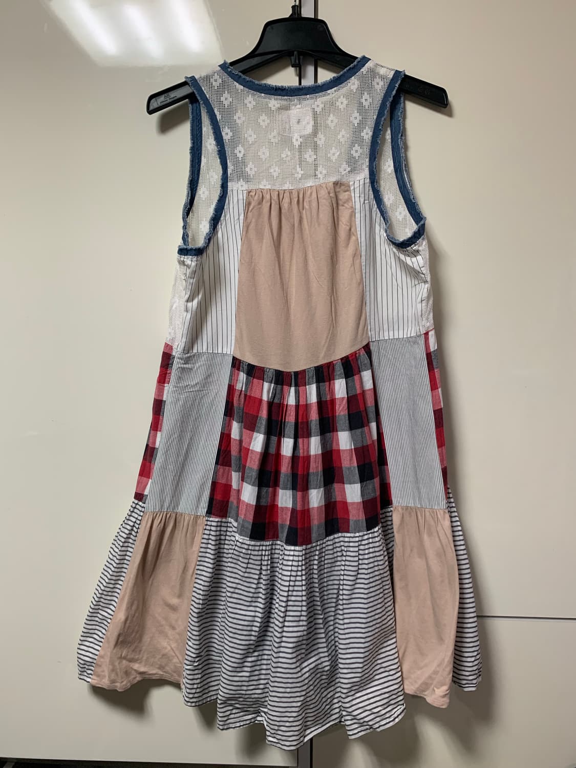 Doesigual 모리걸 패치워크 레이어드원피스 상품이미지4