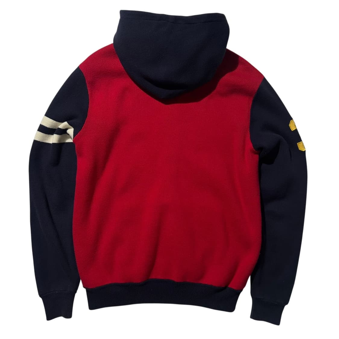 폴로 랄프로렌 리버시블 레터맨 니트 후드집업 상품이미지4