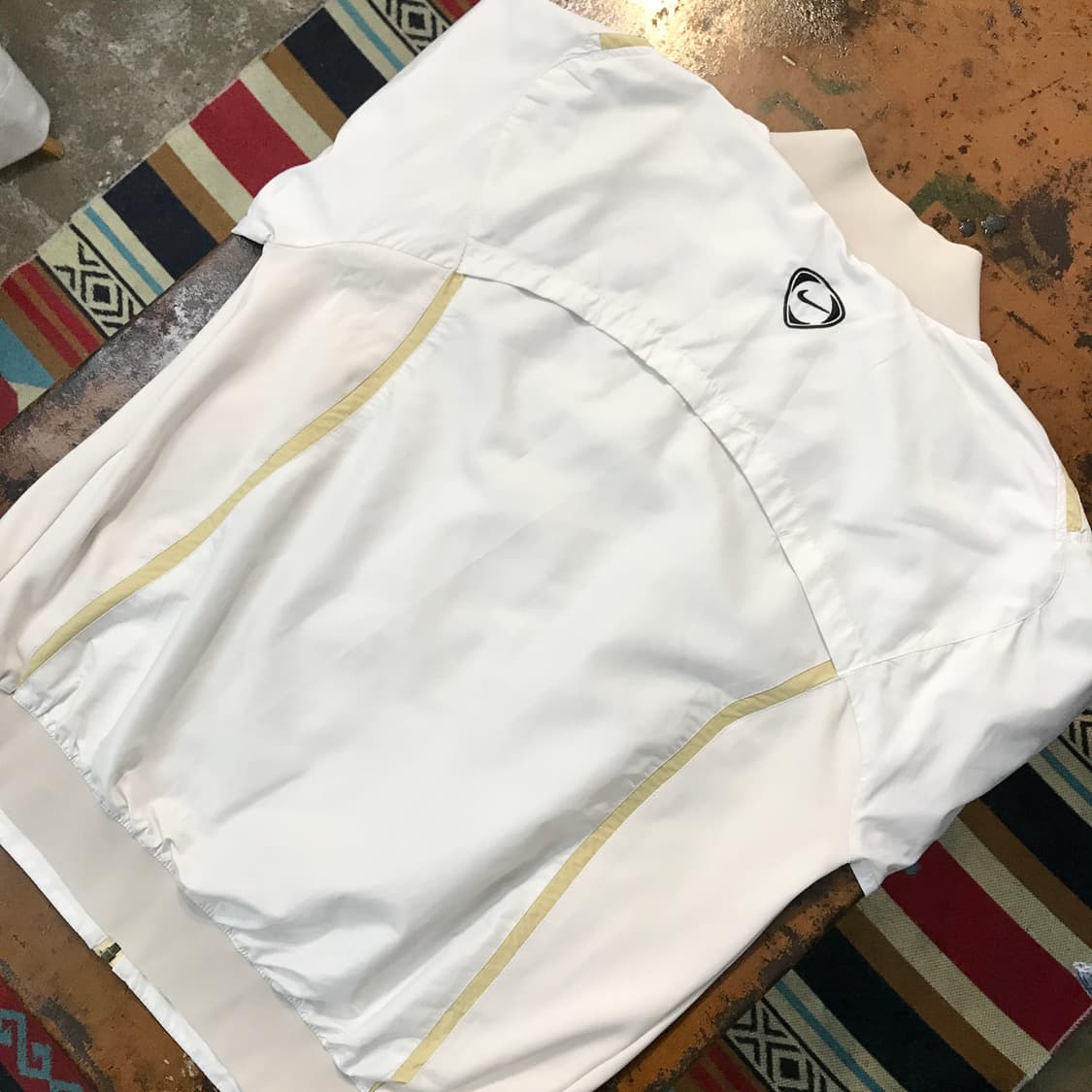 맨체스터 유나이티드 화이트 윈드브레이커 집업 져지 남성 105 사이느  상품이미지8