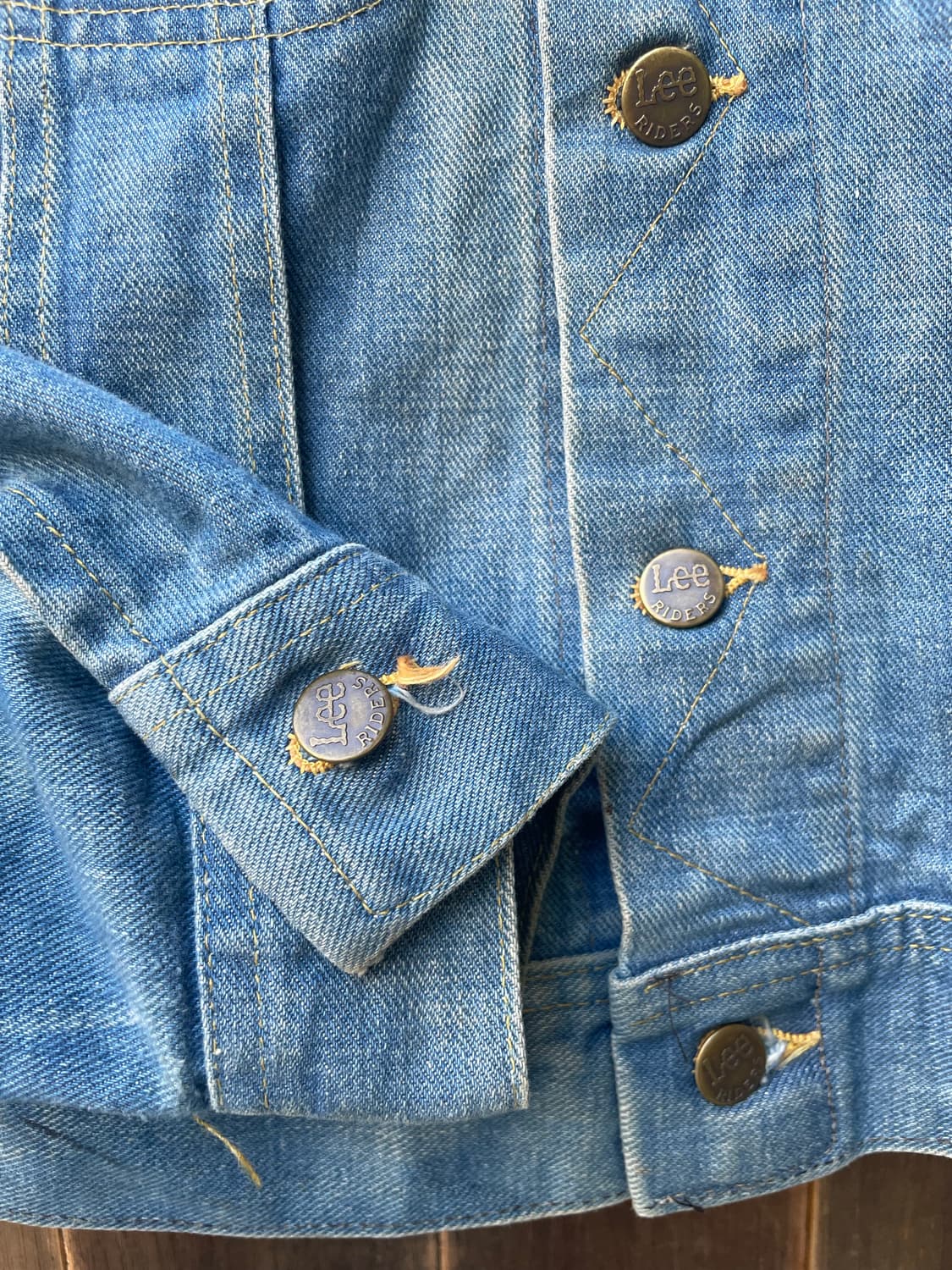 80's Vintage Lee DenimJacket Made in USA 상품이미지6