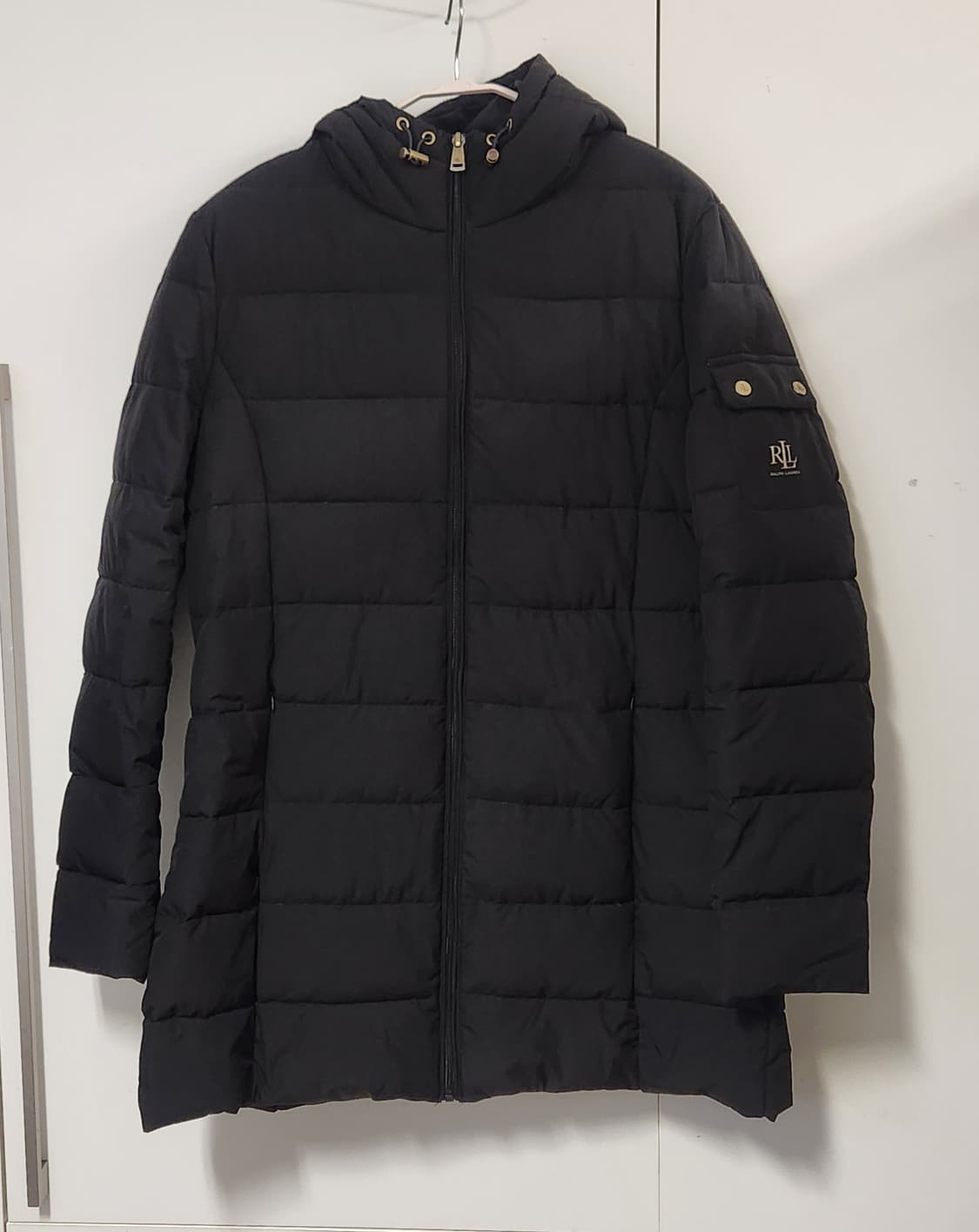 폴로 랄프로렌 여성 패커블 후드 다운 경량 패딩 점퍼 L 상품이미지1