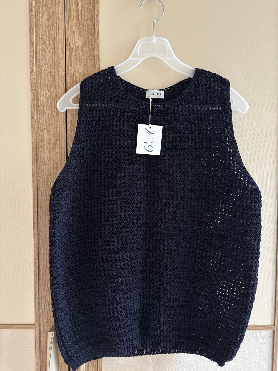 cadalogue cleo vest (navy) /얼바닉 낫띵리튼 문달 상품이미지4