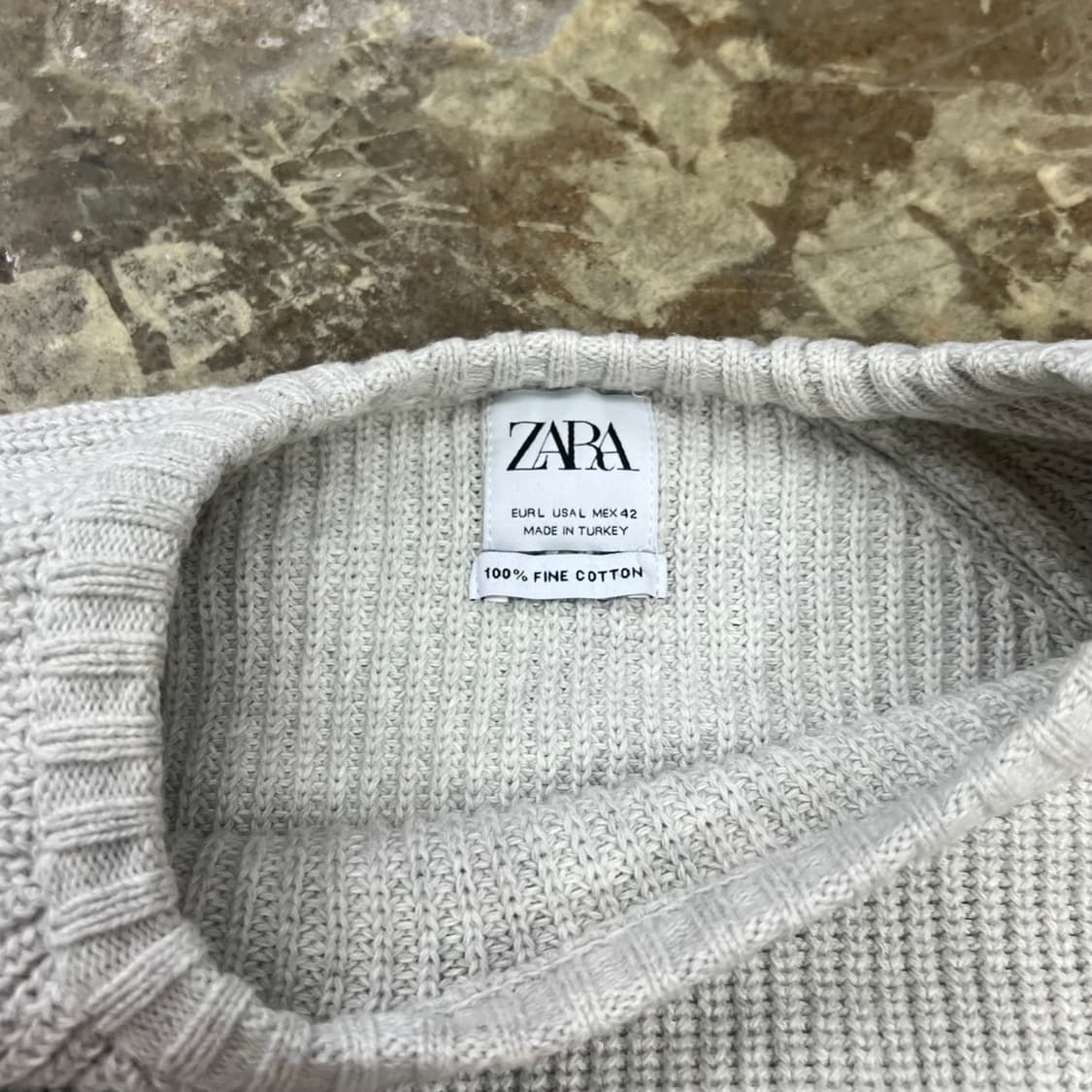 L) ZARA 자라 니트 스웨터 상품이미지3