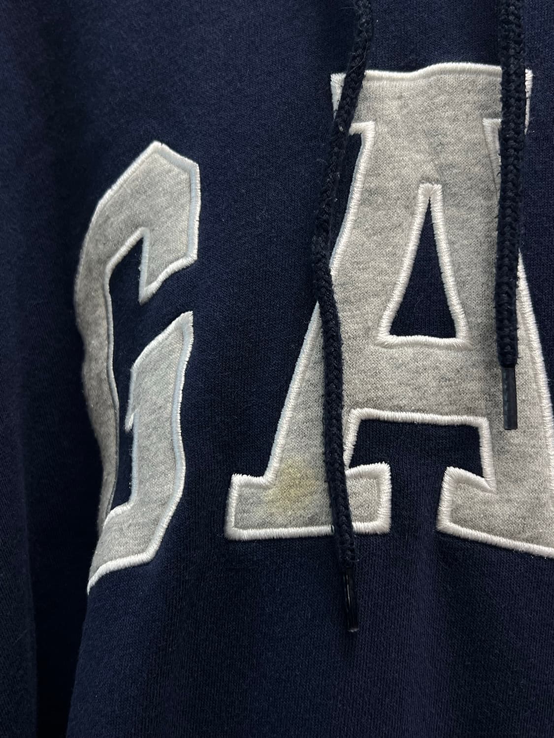 (XL) GAP 후드 티 네이비/그레이 상품이미지5