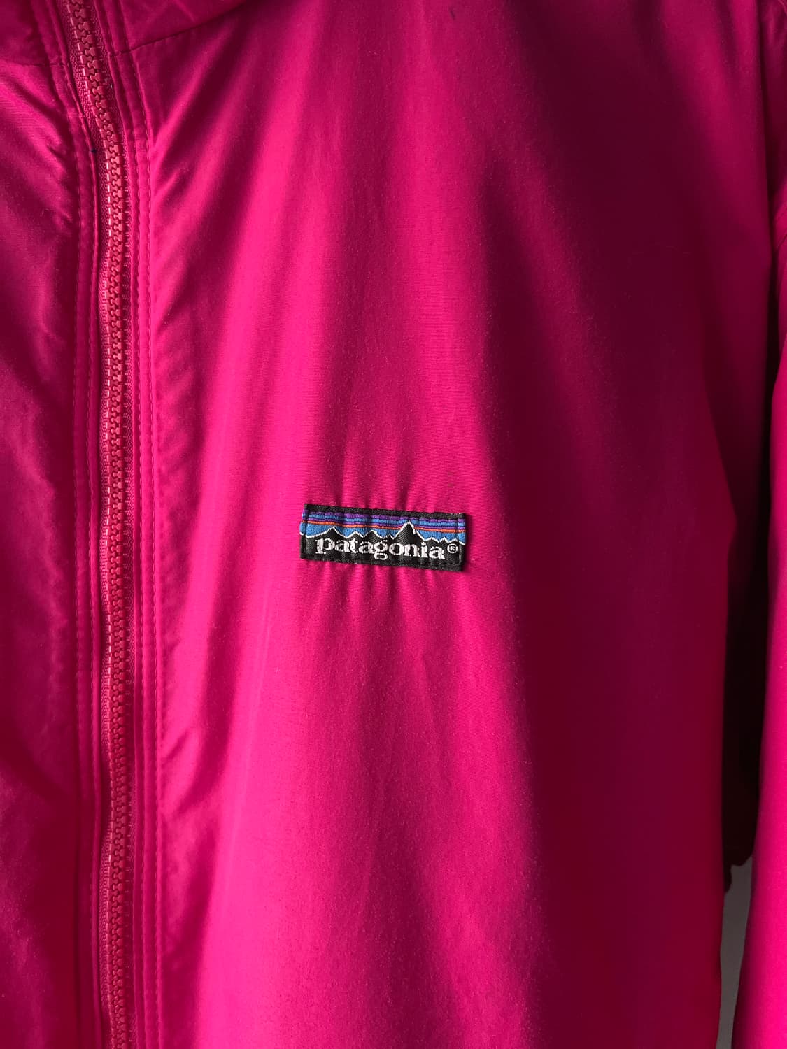 [L]파타고니아 Made in USA 플리스 라이닝 핑크 웜업 자켓 상품이미지5