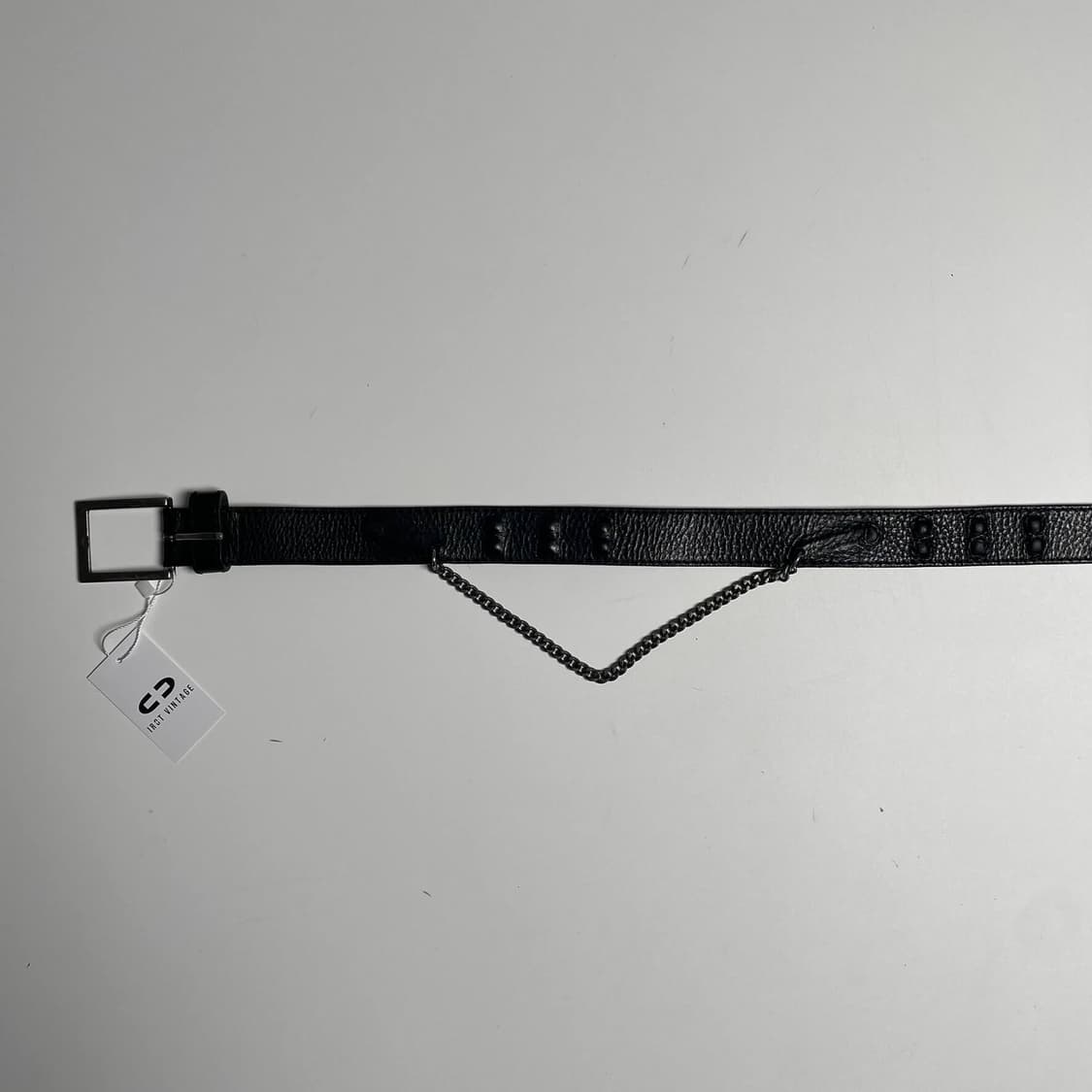 디젤 블랙 골드 체인 벨트 상품이미지3