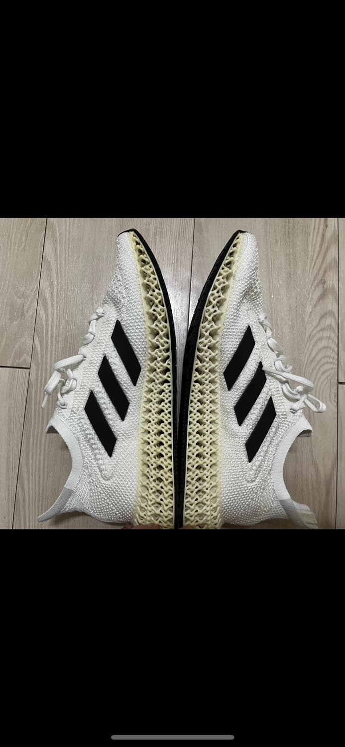 아디다스 4DFWD 화이트 블랙 280 사이즈 상품이미지4