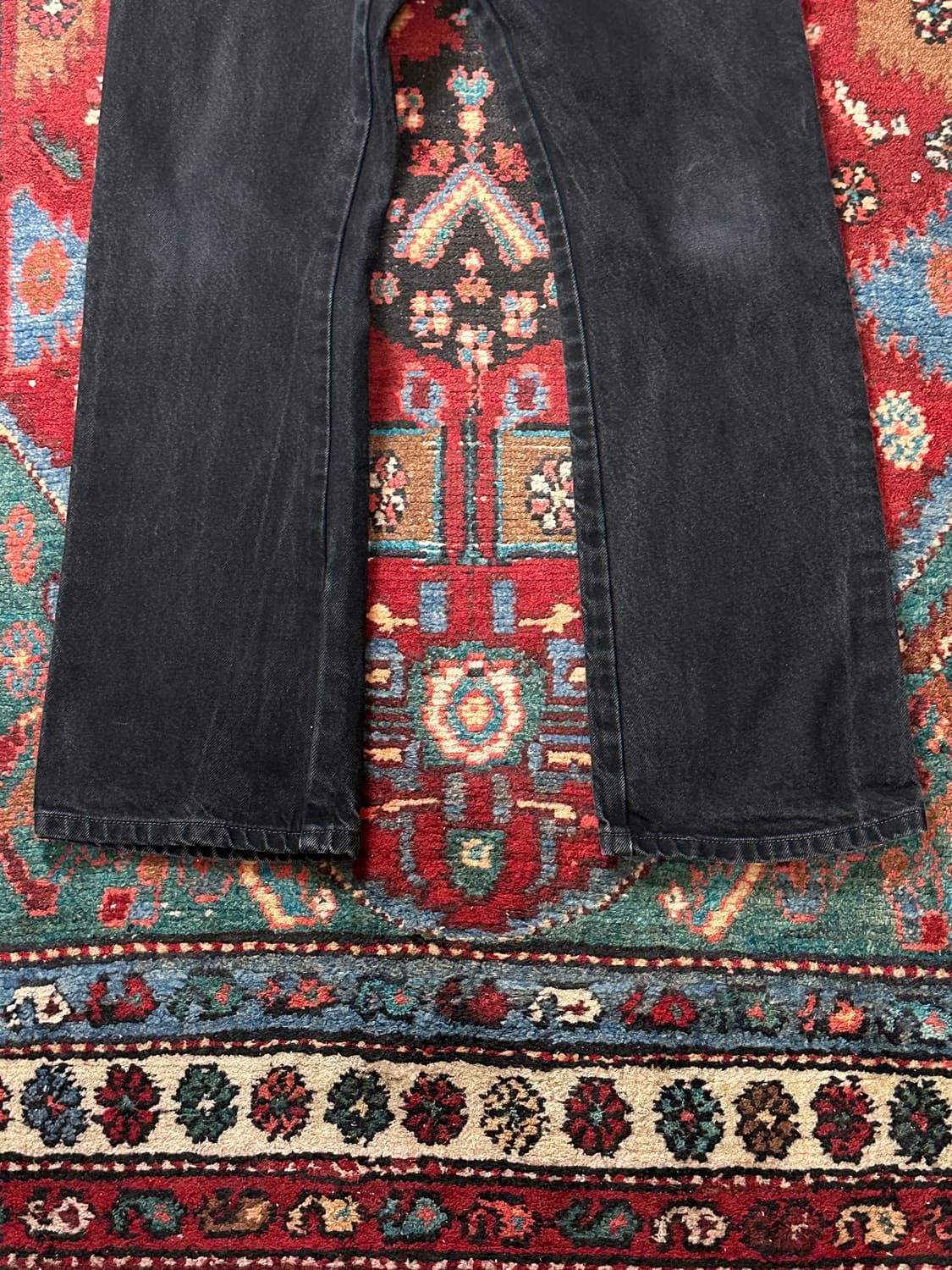 00's 리바이스 517 블랙 부츠컷 플레어진 상품이미지7