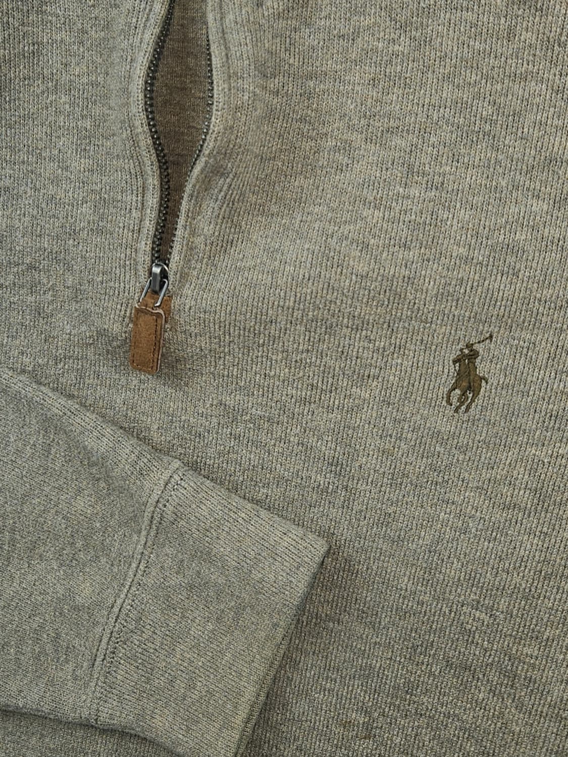 폴로랄프로렌 코튼 하이 넥 하프 집업 니트 ( L ) / 10821 상품이미지7