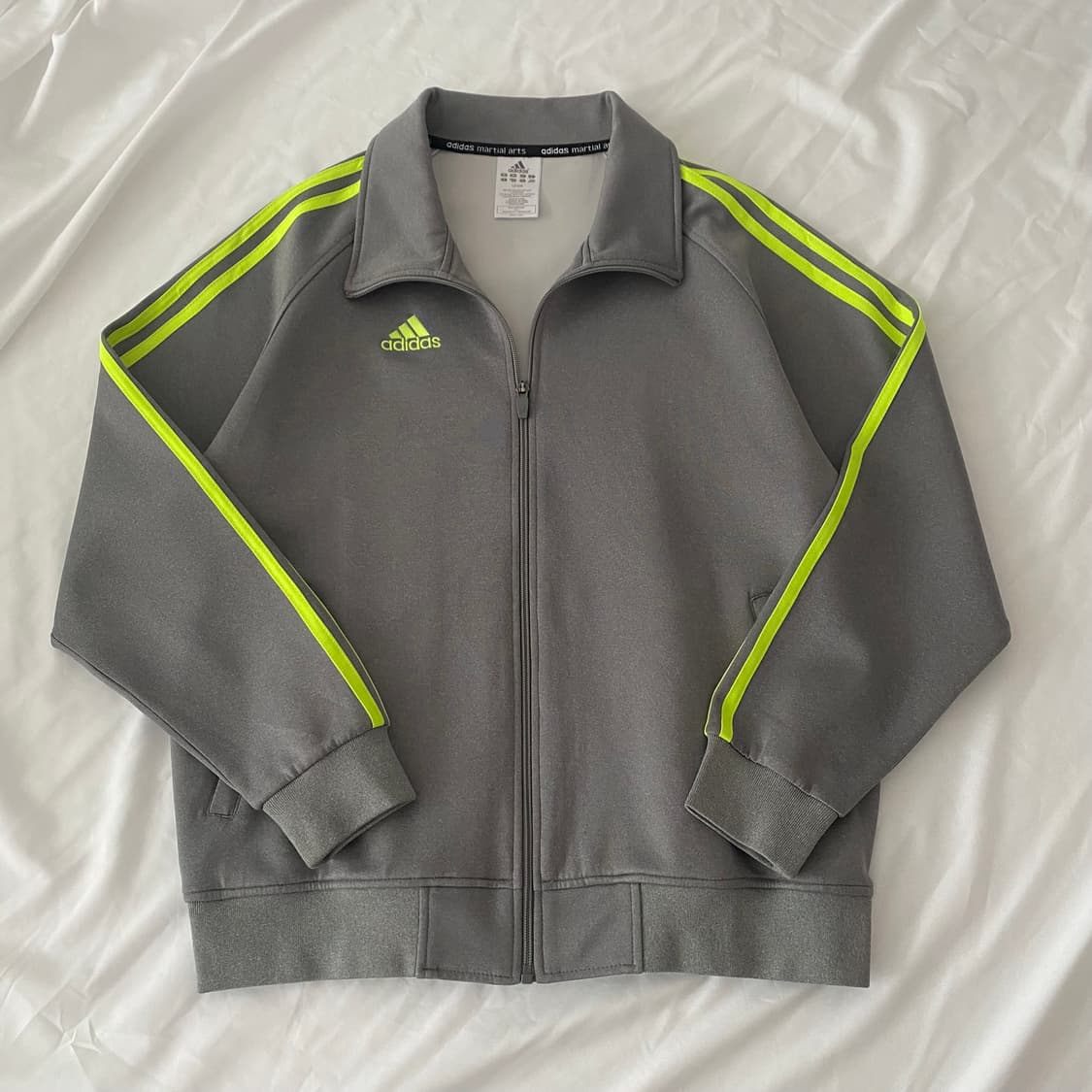 L )아디다스져지 운동복 그레이 A0329 상품이미지2