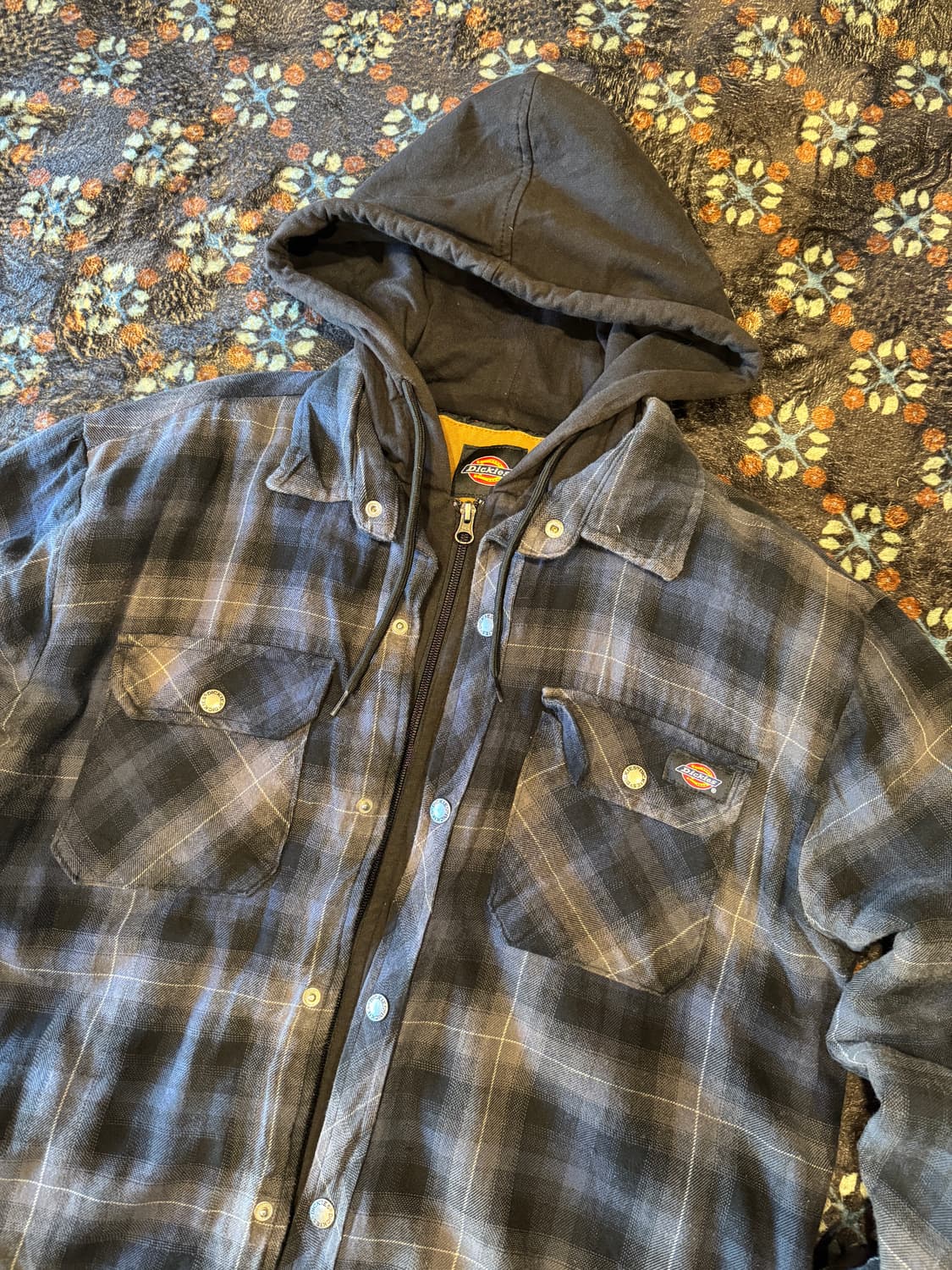 디키즈 체크 후드자켓 상품이미지2