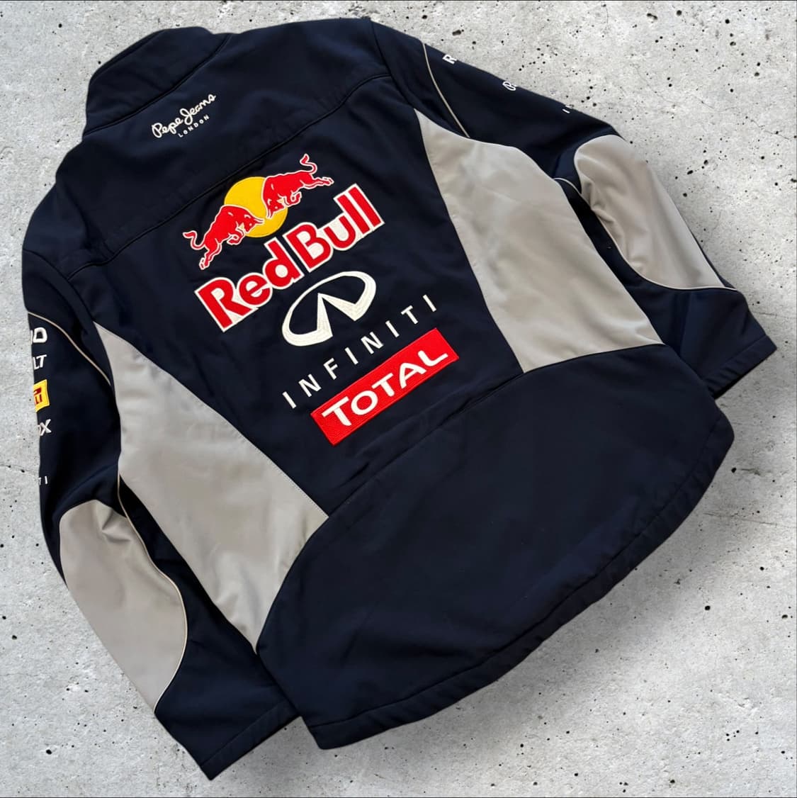 [XL] 페페진스 레드불 레이싱 팀 자켓 네이비 C720 상품이미지2