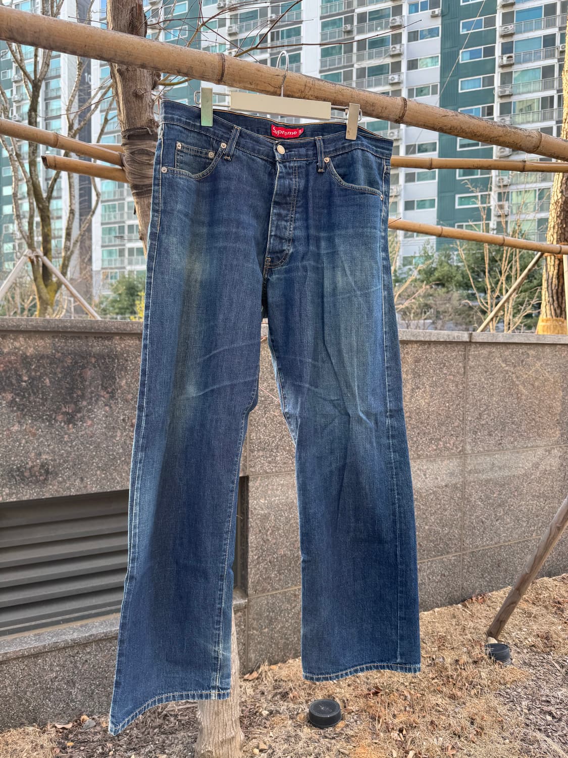90s 슈프림 셀비지 데님팬츠 상품이미지1