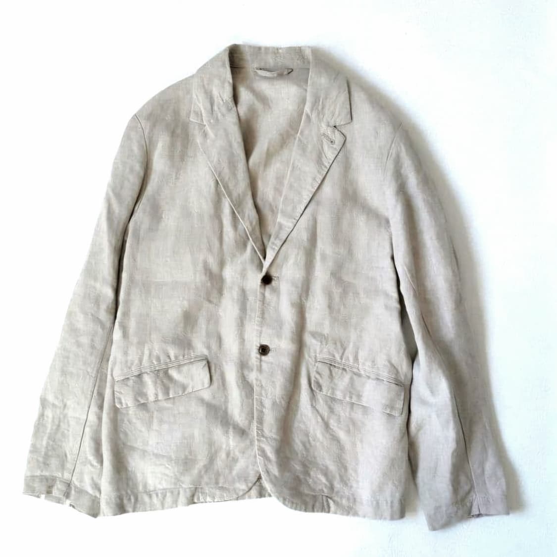 네스트로브컨팩트 인터라이닝 린넨 자켓 상품이미지5