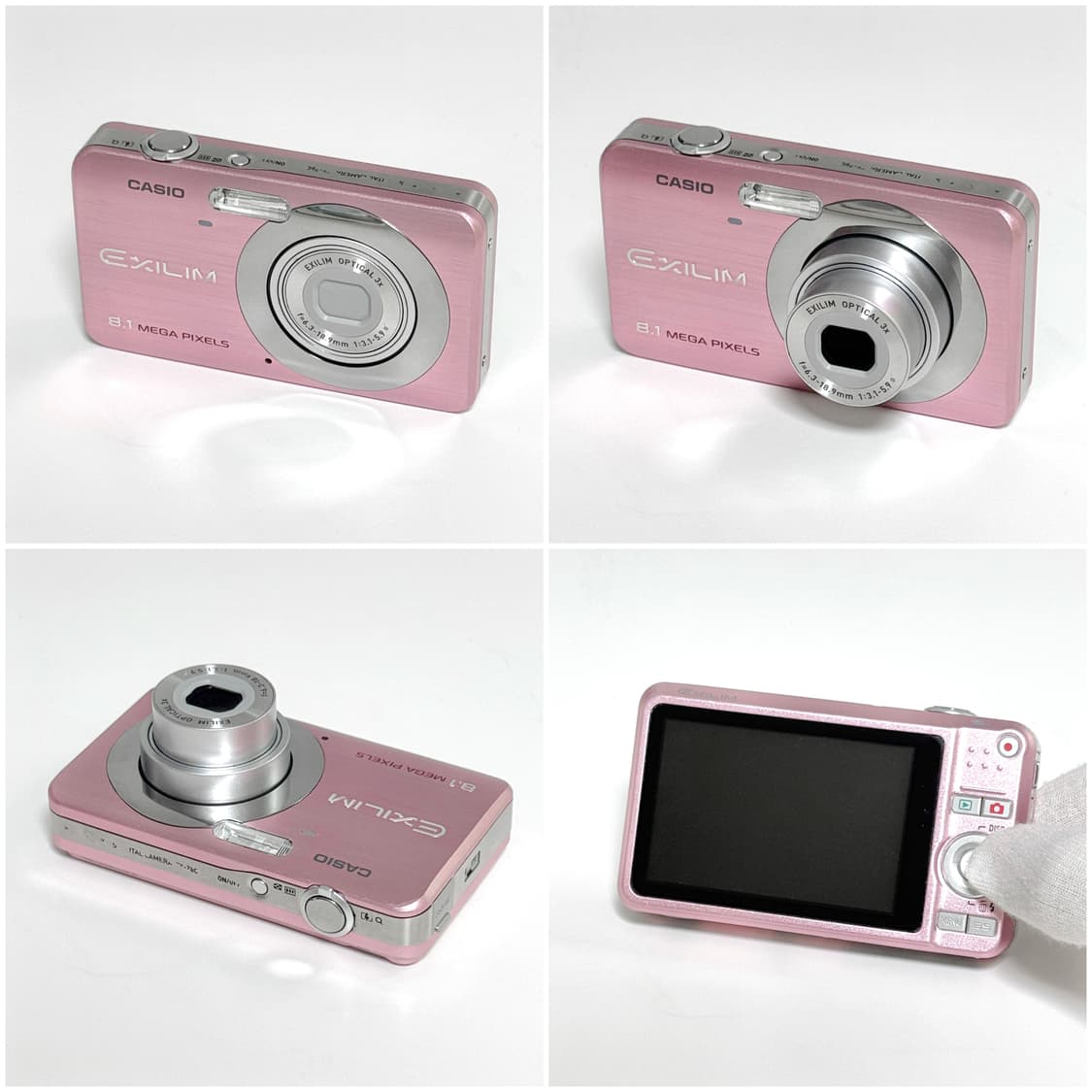카시오 엑슬림 Z80 베이비핑크 빈티지디카 상품이미지2