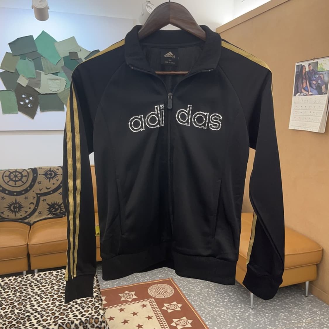 아디다스 레트로 Y2K 큐빅패치 져지 집업 85 C09120 상품이미지3