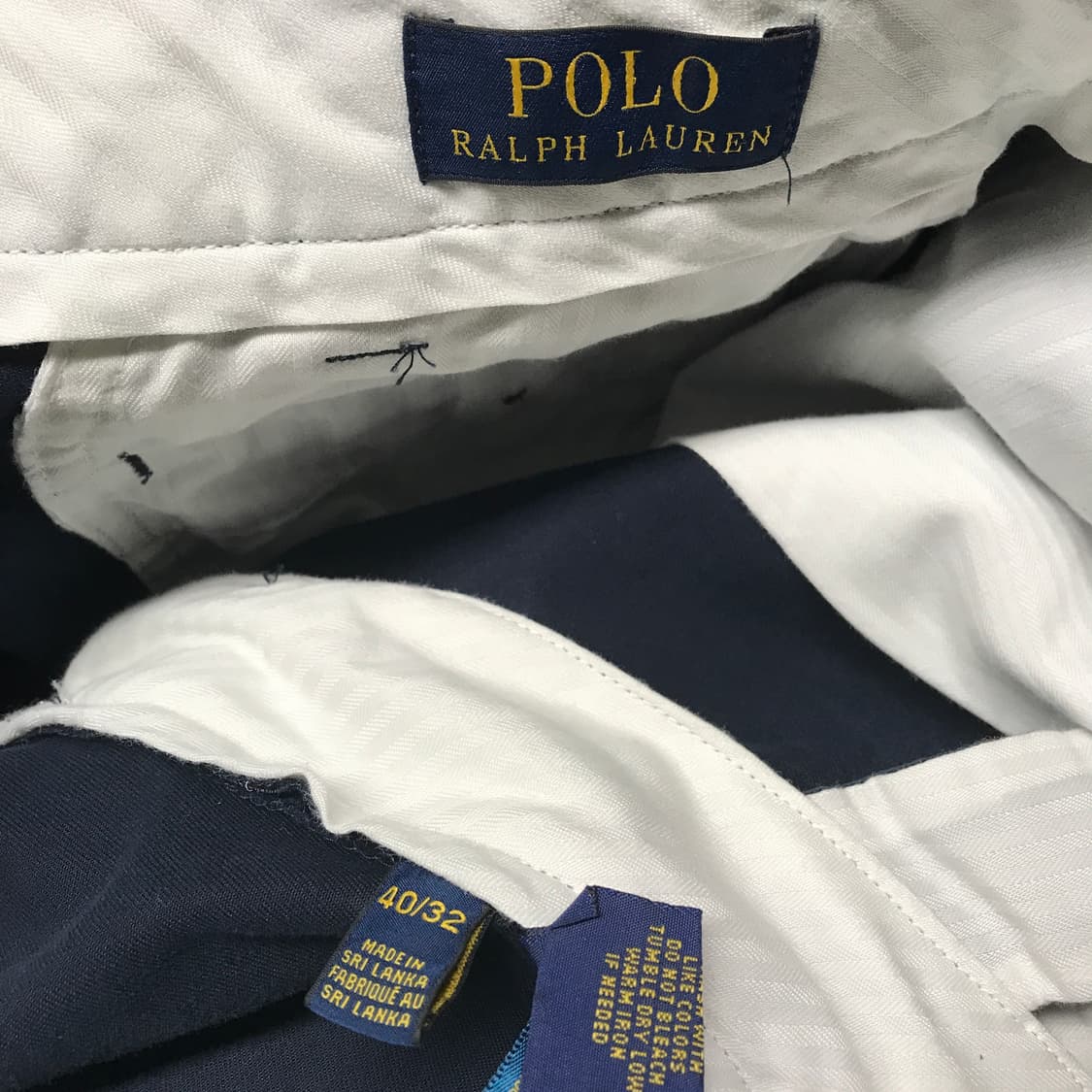 폴로 랄프로렌 네이비 치노 팬츠 40/32 상품이미지6