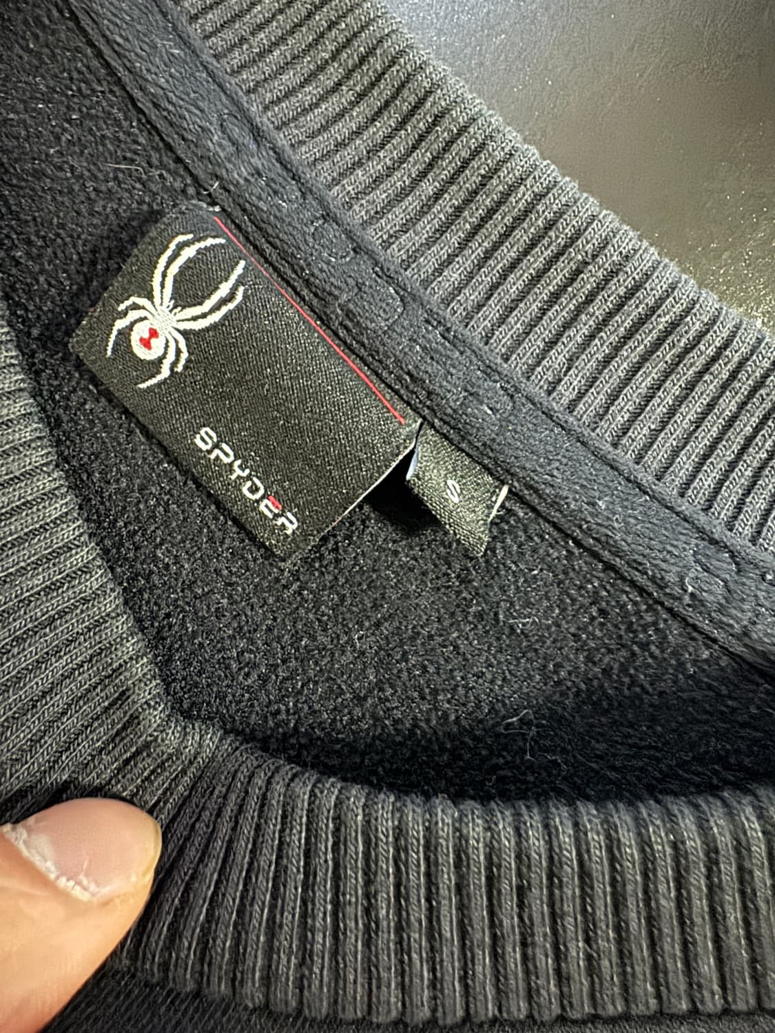 SPYDER 스파이더 그라데이션 기모 맨투맨 s 상품이미지3