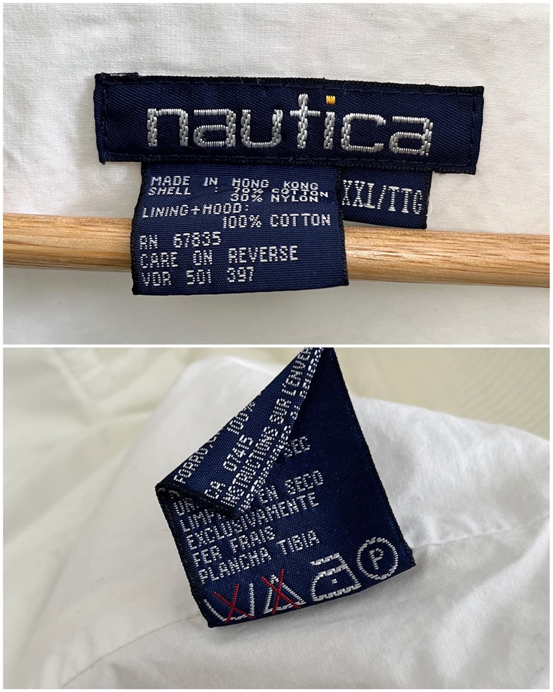 노티카 90s 챌린저 코튼쉘 후드 자켓 상품이미지10