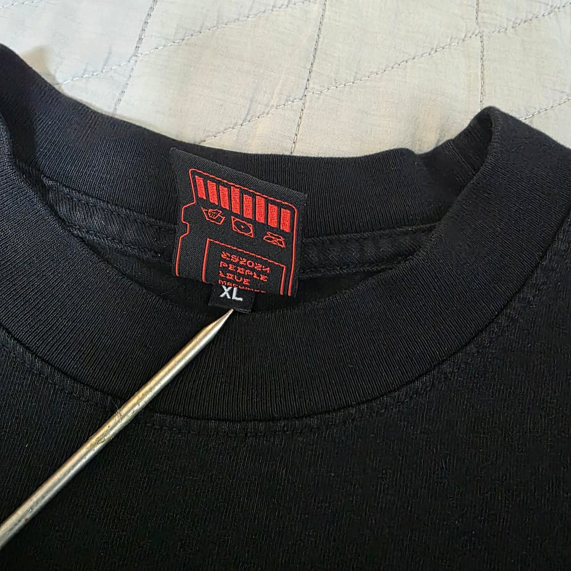 [XL] 공각기동대 부틀렉 이더리얼 스튜디오 흑백 블랙 티셔츠 상품이미지8