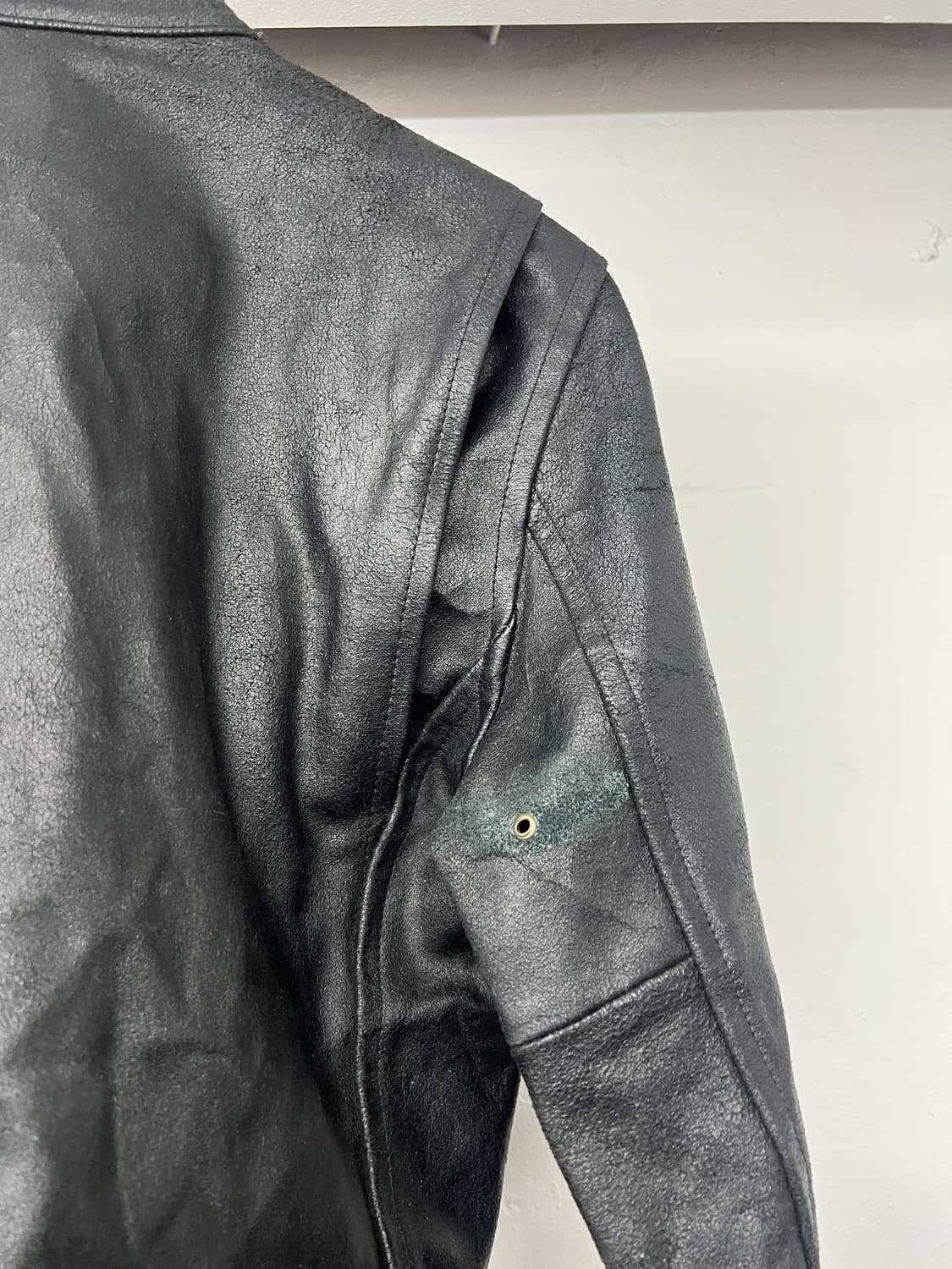 GIGA japan 크랙레더 레이싱자켓  상품이미지7