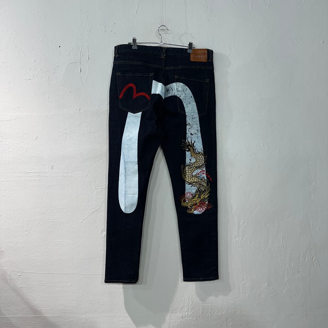 EVISU 에비수 용자수 다이콘 데님 청바지 36 상품이미지1