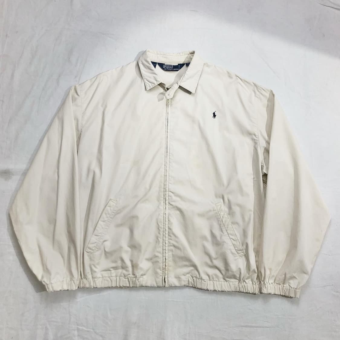 폴로 랄프로렌 아이보리 블루종 L 상품이미지1