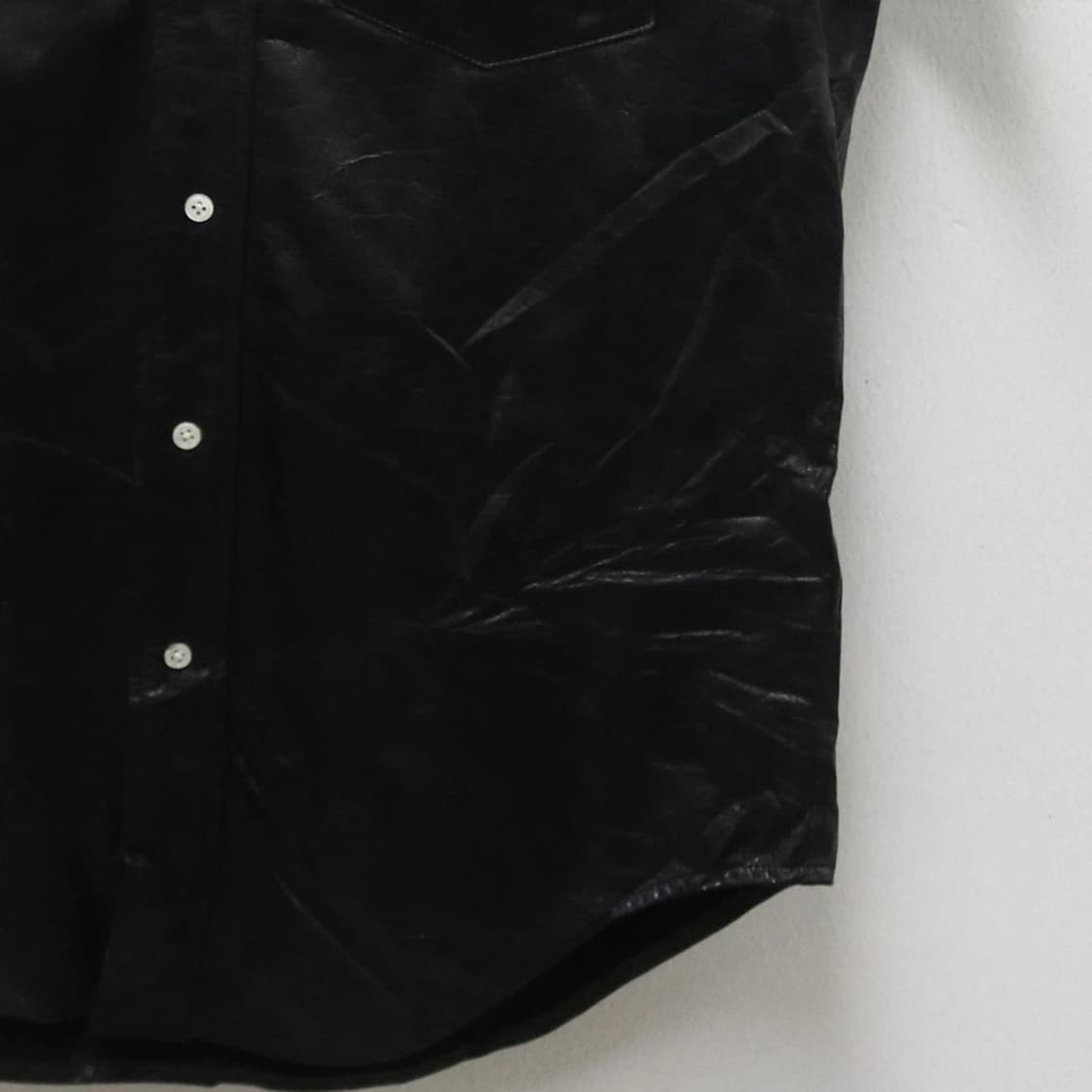 꼼데가르송 소가죽 반팔 셔츠 64883 상품이미지5