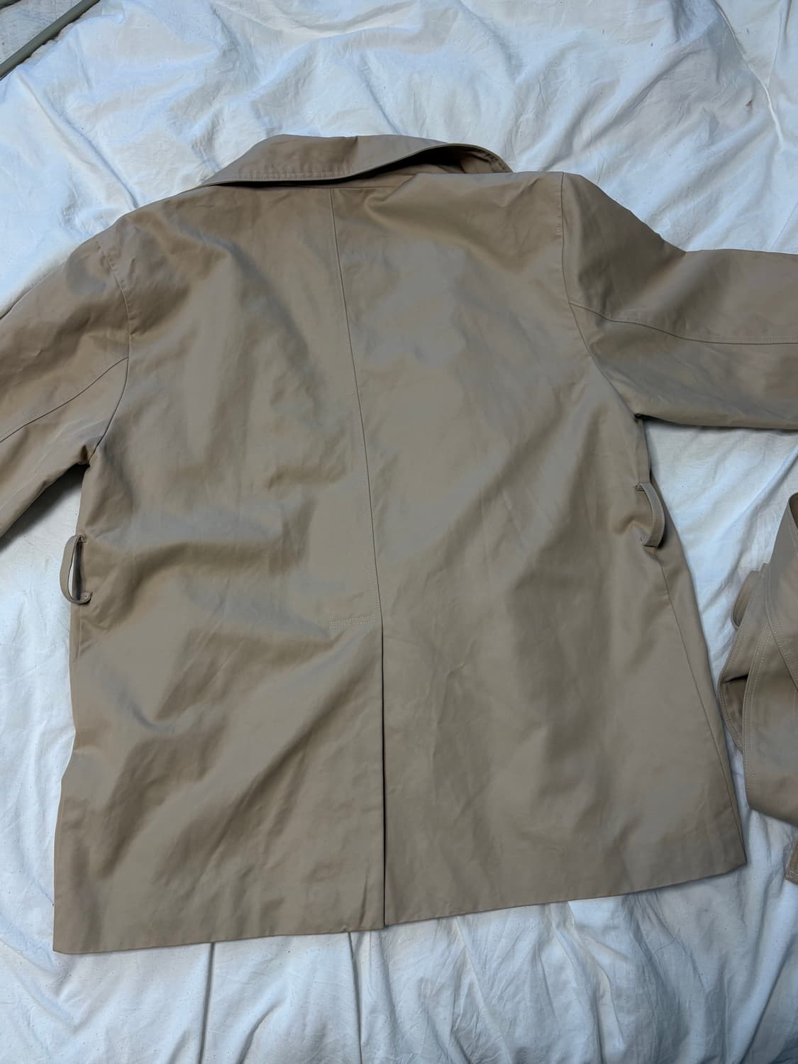 모멧 겨울 하프 트렌치코트 상품이미지2