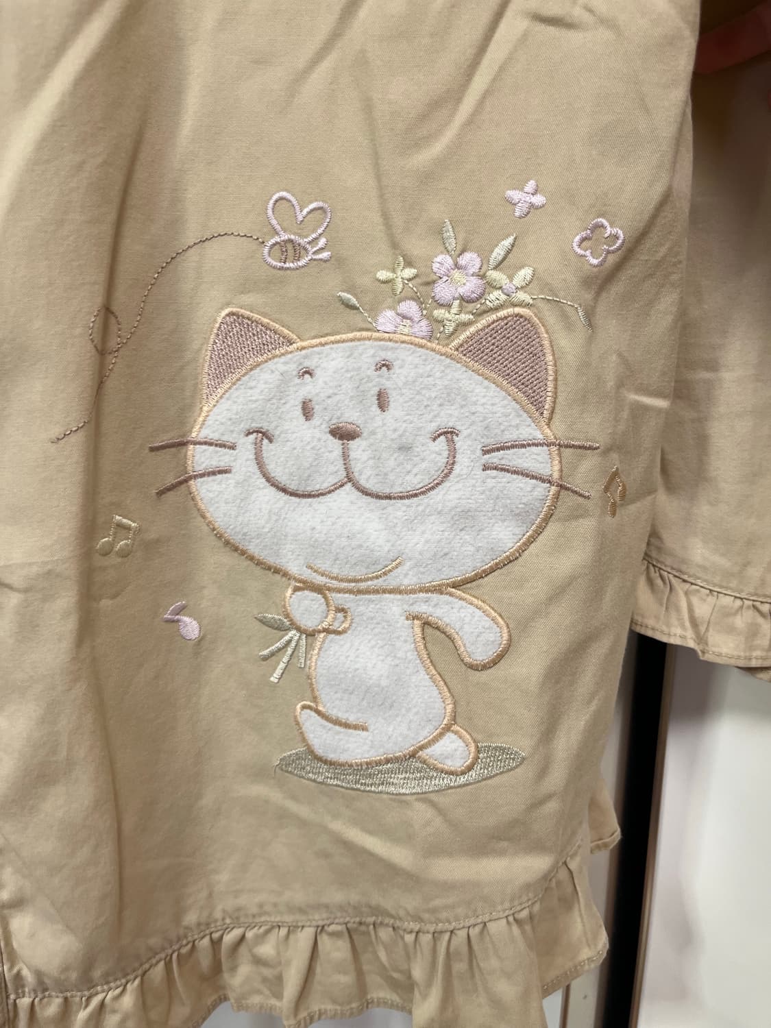 (midamaa) 모리 고양이 면 가디건 상품이미지3