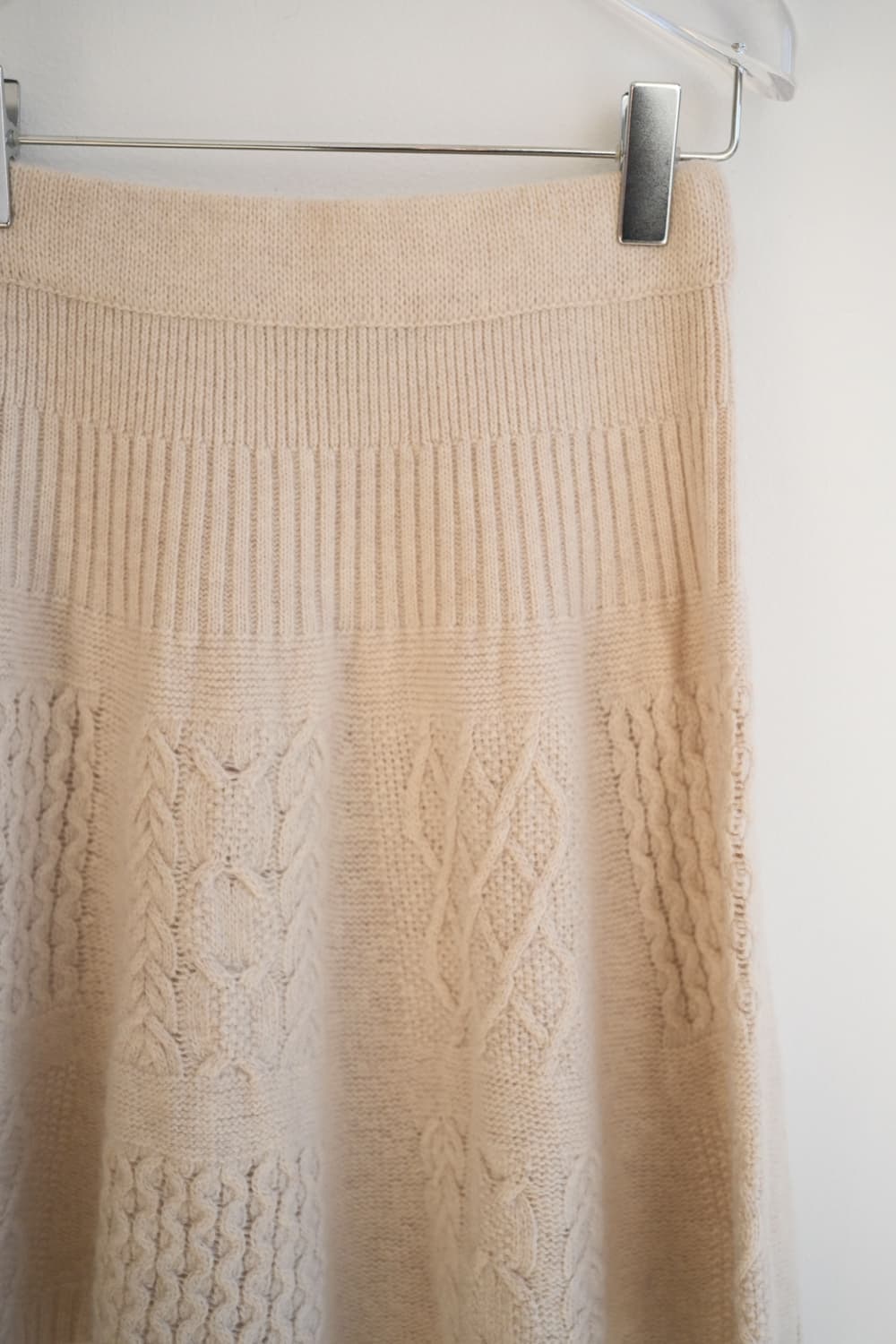 Cable knit skirt 상품이미지6