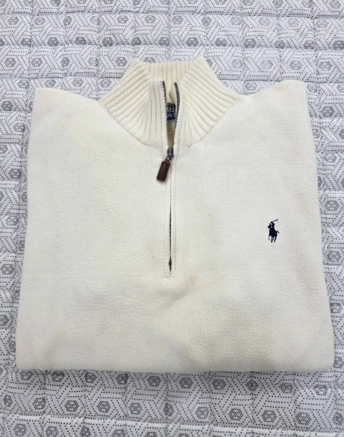 폴로 랄프로렌 남성 반집업 니트 100 상품이미지3