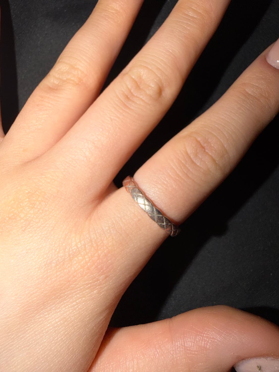 샤넬 코코 크러쉬 링 18k 화이트 골드 상품이미지2