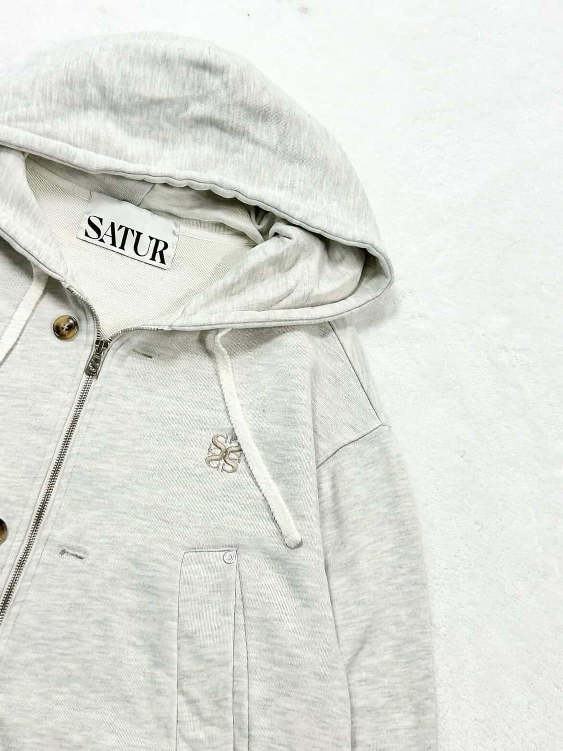 세터 테오 오트밀 투웨이 후드집업 상품이미지7