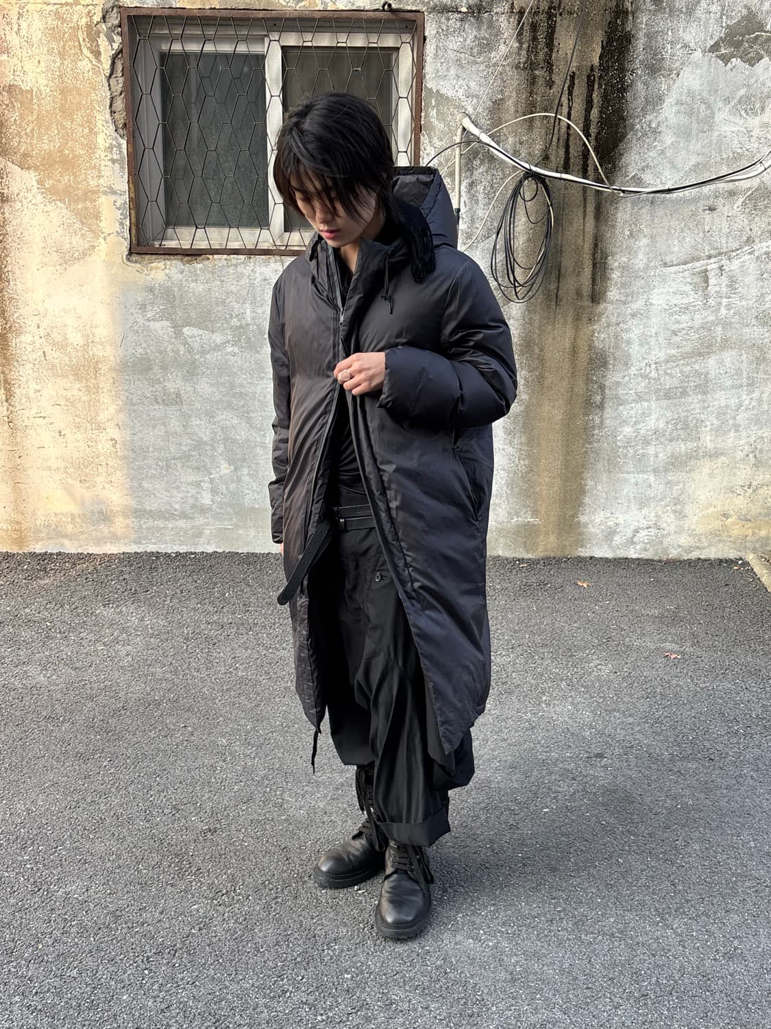 PANICALE 미니멀 롱 패딩  상품이미지3