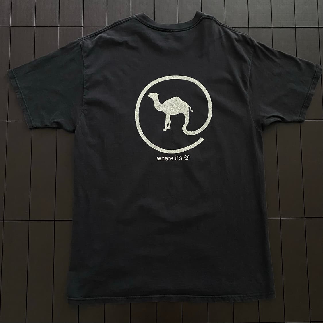 (XL) 90s 빈티지 카멜 camel 프로모 티셔츠 상품이미지1