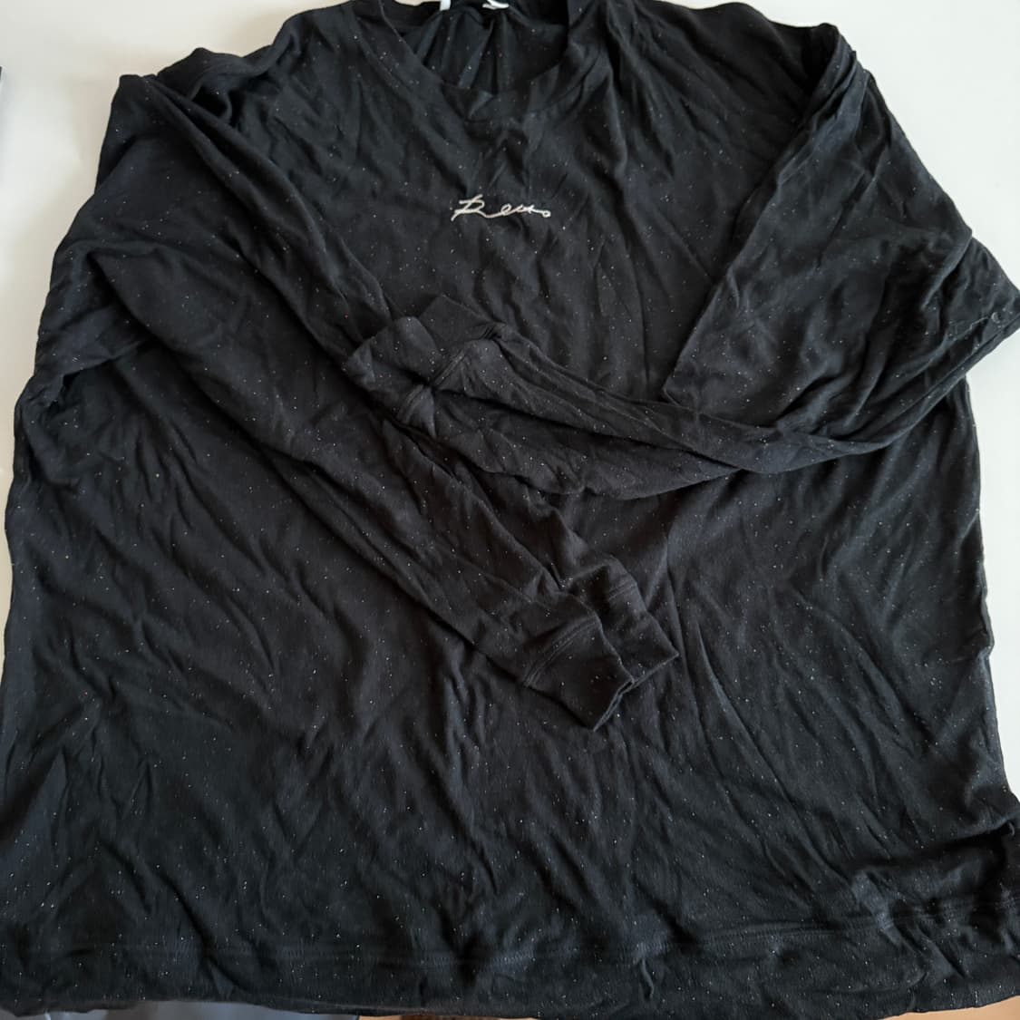 렉토(recto) speckled cotton 롤슬리브  상품이미지2