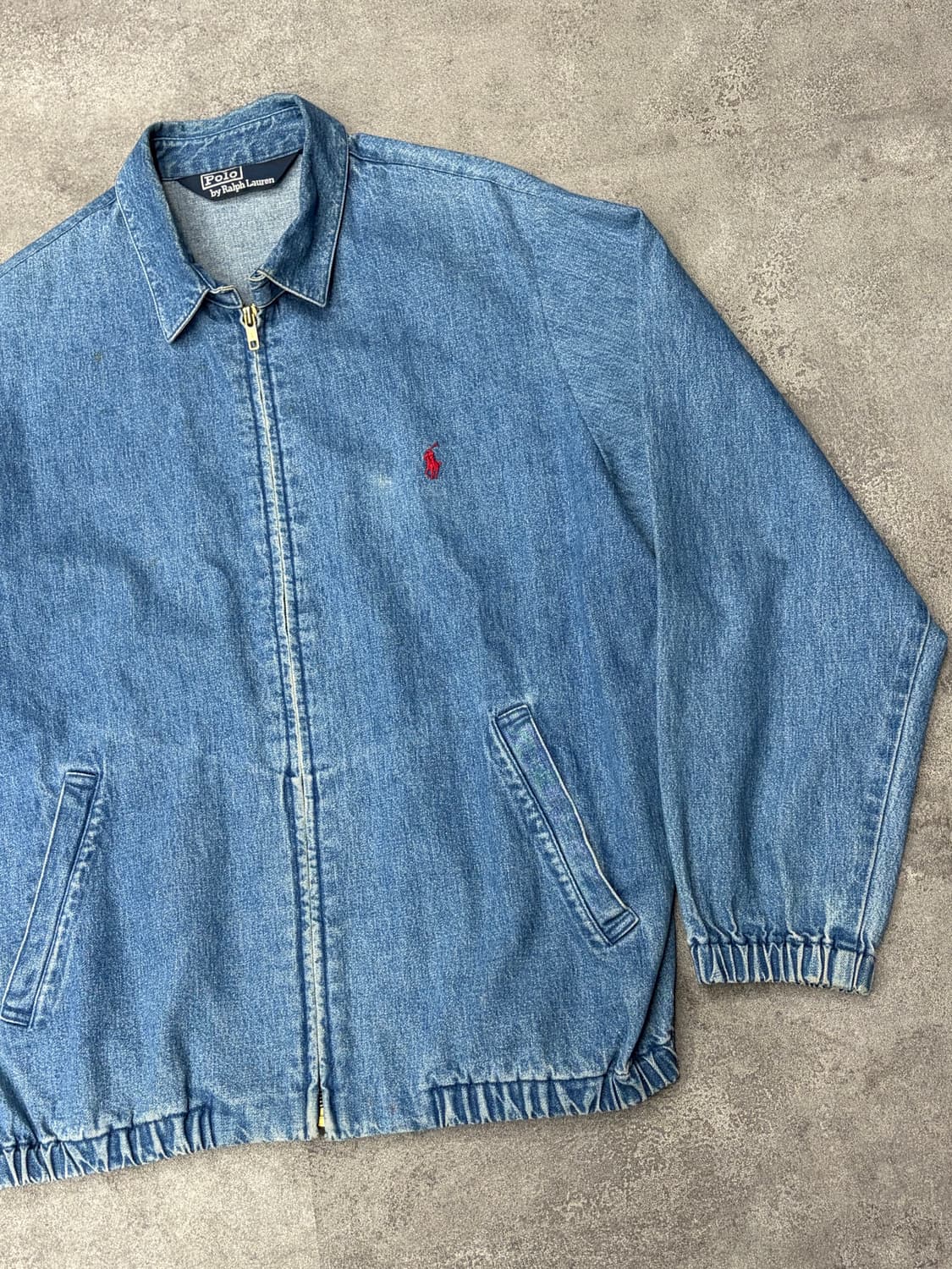 90s 폴로 랄프로렌 데님 자켓 (주) 일경물산 상품이미지5