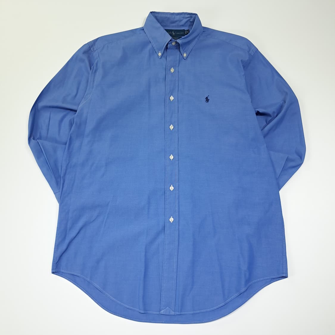 CL294 XL 폴로 90s 홍콩판 핀포인트코튼 블루 셔츠 남방 상품이미지1