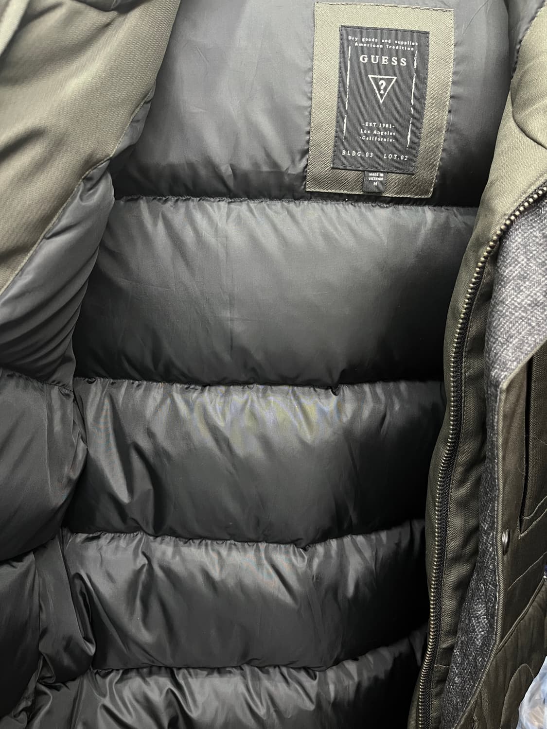 게스 후드 퍼 패딩 점퍼 상품이미지5