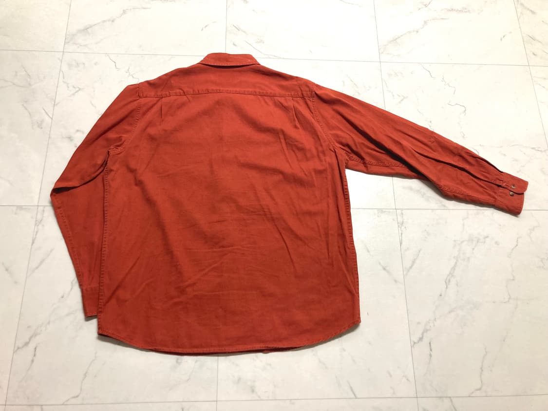 90-00s 랭글러 오버핏 워크 셔츠 남방 105-110 상품이미지2