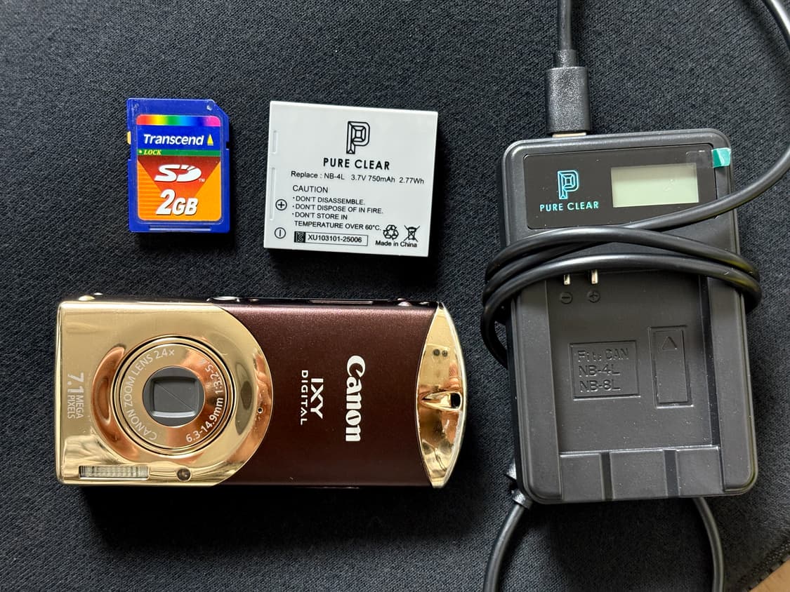 캐논 IXY L4 (CCD 710만화소) / 센서 노이즈 있음 상품이미지1