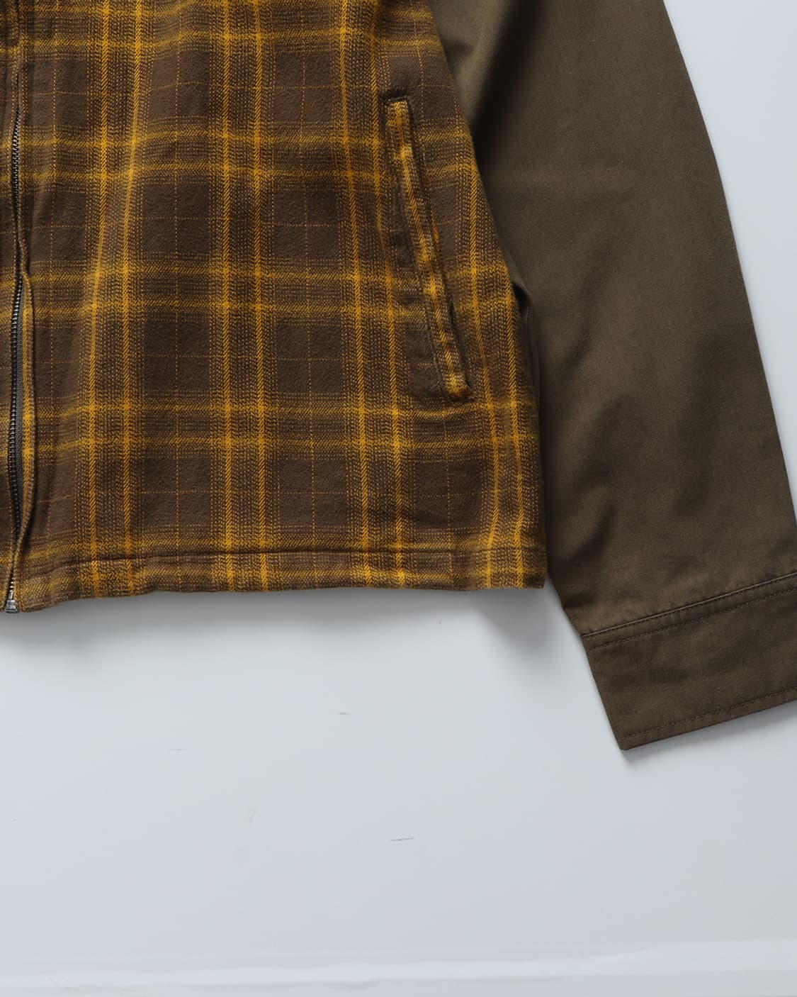 허프 HUF Aberdeen Zip Flannel Shirt 상품이미지8